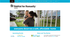 Desktop Screenshot of habitatvictoria.com